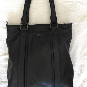 Burberry leather travel bag